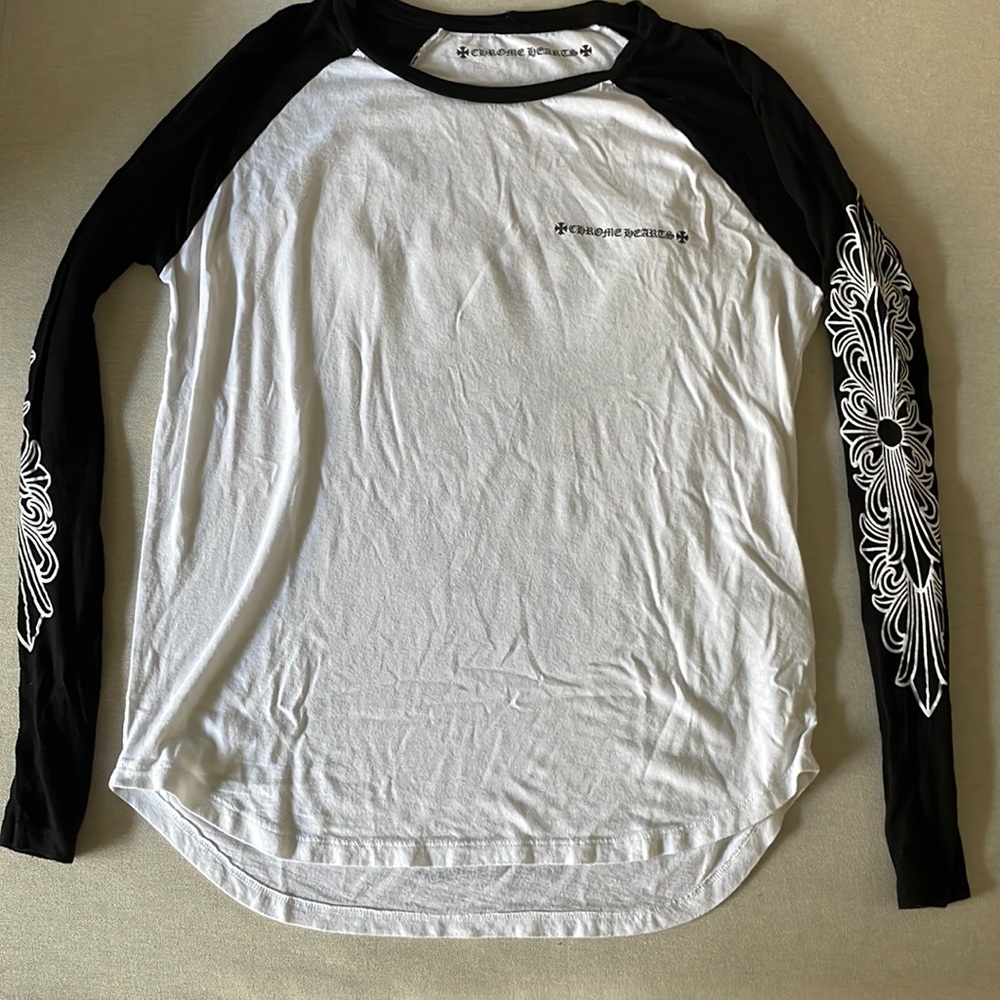 Chrome Hearts Mattyboy size Small baseball long sleeve tee